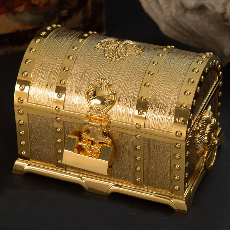 about 17.5X13.5X12.5CM Decorative metal double layer lockable jewelry box
about 17.5X13.5X12.5CM Decorative metal double layer lockable jewelry box