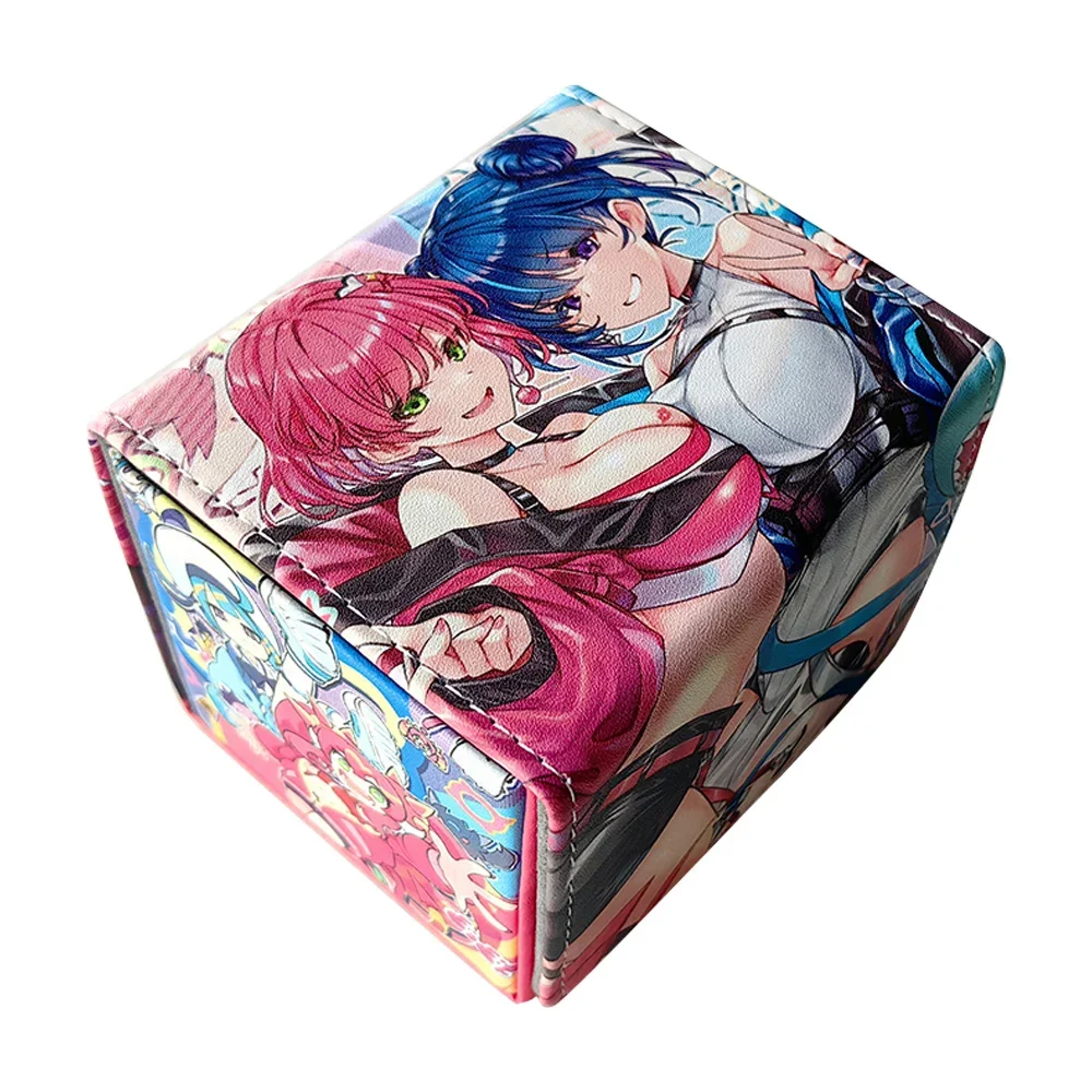 

Anime Cards Deck Box Live Twin Game Storage Case Hold 100+ Cards TCG Cards Protector for MTG/PKM/YGO