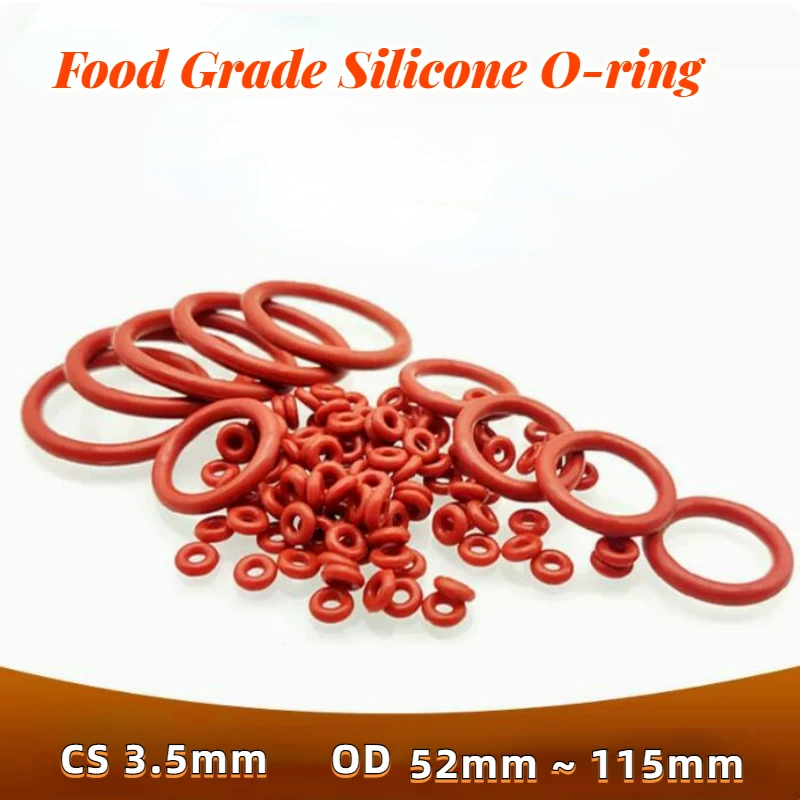 5/10Pcs CS 3.5mm OD 52mm ~ 115mm Silicone Rubber O-RING VMQ Sealing Rings Repair Skeleton Oil Seal Gasket O Ring Washer
5/10Pcs CS 3.5mm OD 52mm ~ 115mm Silicone Rubber O-RING VMQ Sealing Rings Repair Skeleton Oil Seal Gasket O Ring Washer