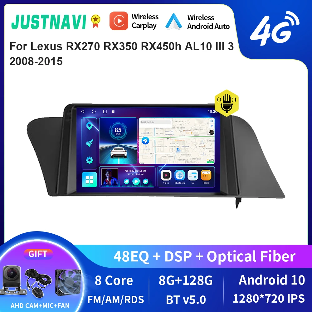 JUSTNAVI QT10 Android 10,0 для Lexus RX270 RX350 RX450h AL10 III 3 2008-2015 GPS Android 10 Carplay Auto без DVD-плеера 2 din
JUSTNAVI QT10 Android 10,0 для Lexus RX270 RX350 RX450h AL10 III 3 2008-2015 GPS Android 10 Carplay Auto без DVD-плеера 2 din