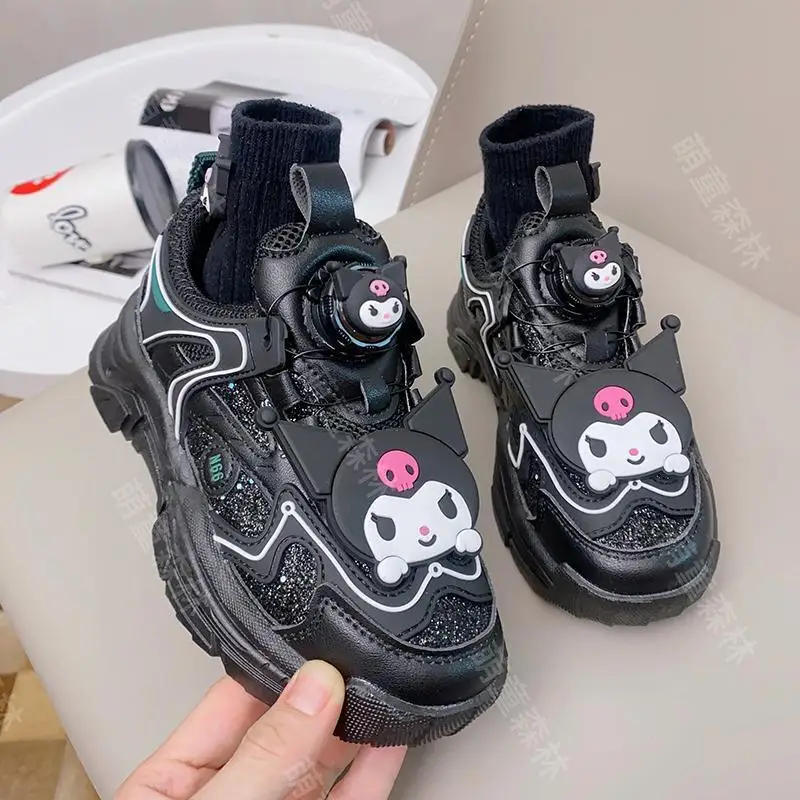 Sanrio Kuromi Girl Sports Shoes Casual Shoes Kawaii Cartoon Cute Soft Bottom Rotate Eva Pattern Anime Figure Anti-Slip Durable
Sanrio Kuromi Girl Sports Shoes Casual Shoes Kawaii Cartoon Cute Soft Bottom Rotate Eva Pattern Anime Figure Anti-Slip Durable