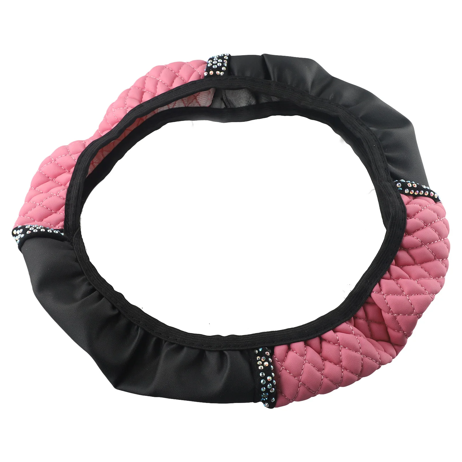 Cover Car Steering Wheel Auto Accessories Car Interior Diamond PU Leather Quick Release UV-Resistant Waterproof
Cover Car Steering Wheel Auto Accessories Car Interior Diamond PU Leather Quick Release UV-Resistant Waterproof