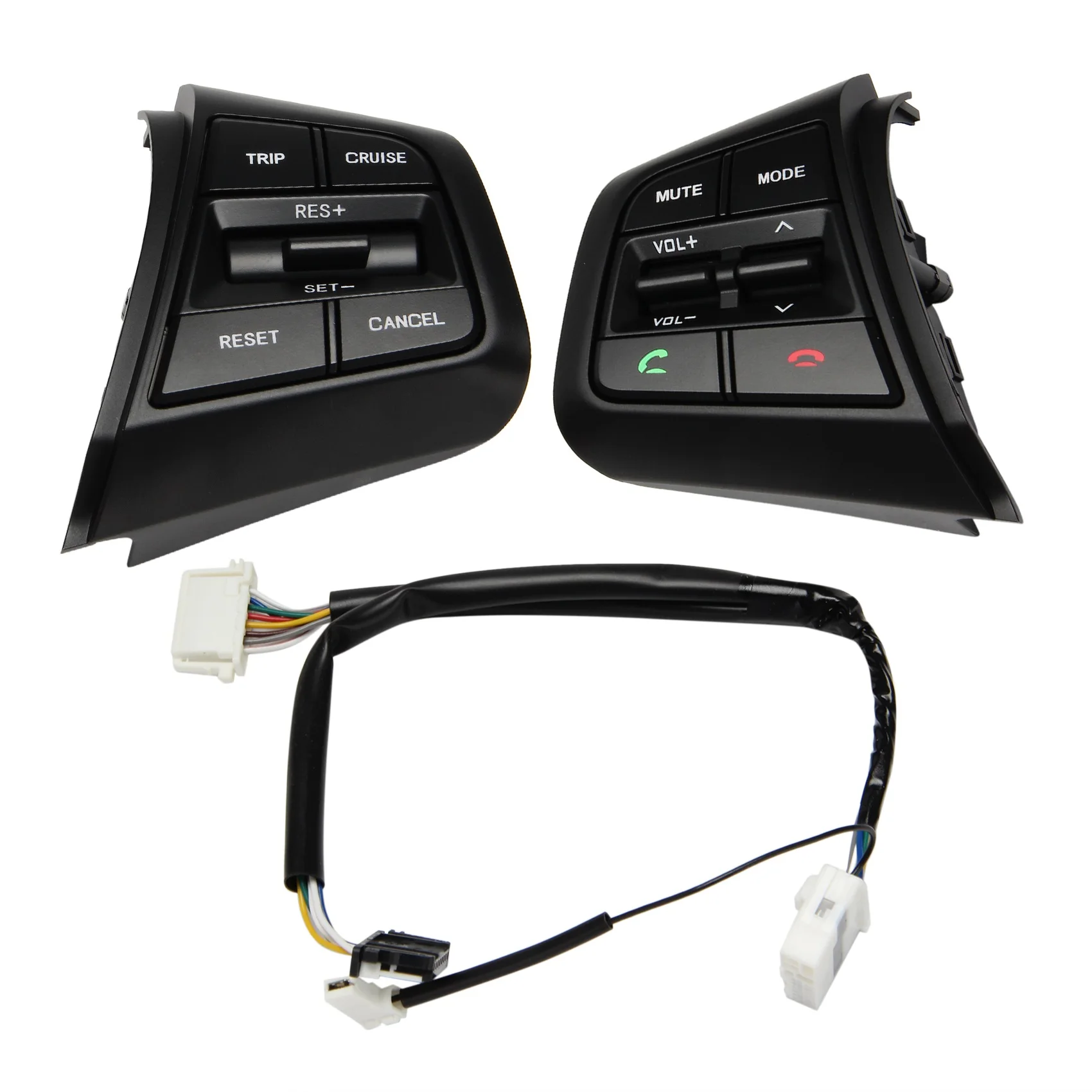1 Pair Steering Wheel Cruise Control Buttons Side for Hyundai Creta IX25 1.6L 96710-C9000 96710C9000
1 Pair Steering Wheel Cruise Control Buttons Side for Hyundai Creta IX25 1.6L 96710-C9000 96710C9000
