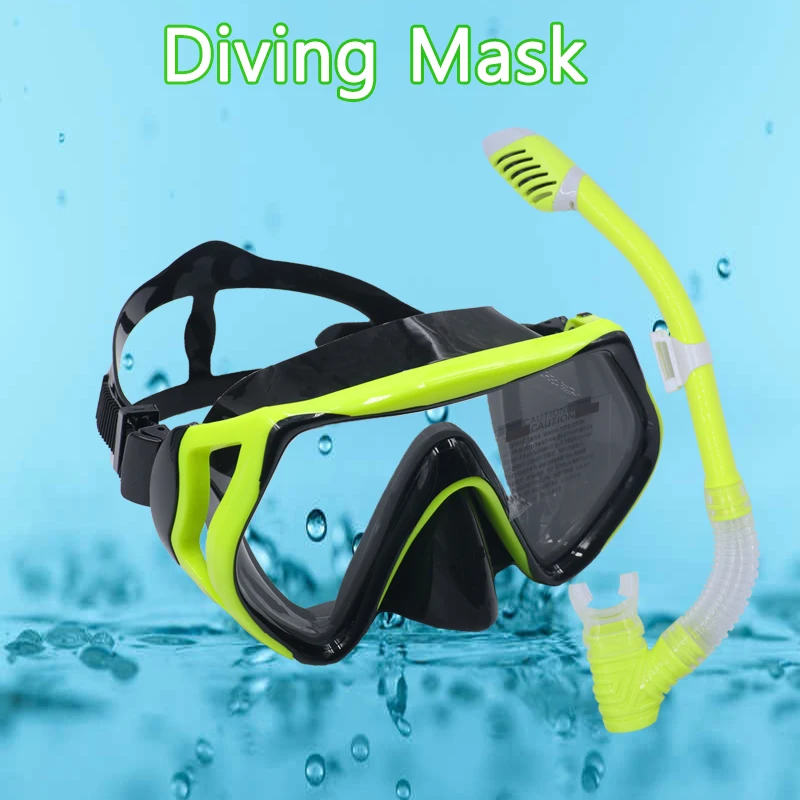 

Профессиональная маска для подводного плавания, очки для ныряния с аквалангом, дыхательная трубка для детей, оборудование для маски