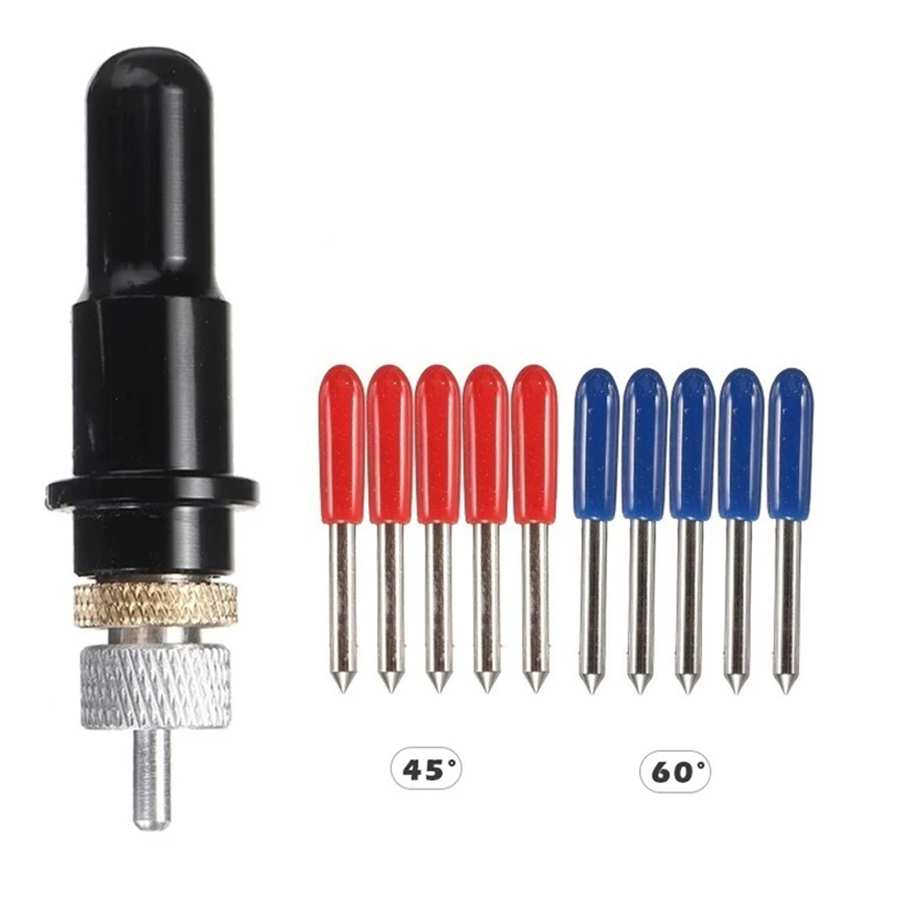10Pcs Plotter Blade With Roland Blade Holder 45/60 Degree Replacement Blades For Roland Cricut Plotter Blade Knife Cutter Blade
10Pcs Plotter Blade With Roland Blade Holder 45/60 Degree Replacement Blades For Roland Cricut Plotter Blade Knife Cutter Blade