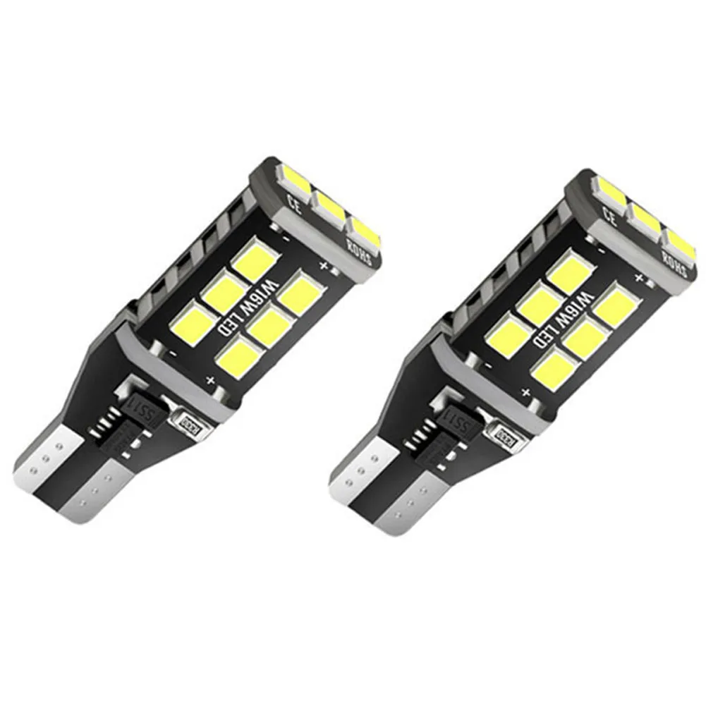 A Pair Canbus LED Bulb T15 White Light Canbus LED Bulb 0.55A 12-24V 49*15 Aluminium LED Universal T15 Universal
A Pair Canbus LED Bulb T15 White Light Canbus LED Bulb 0.55A 12-24V 49*15 Aluminium LED Universal T15 Universal
