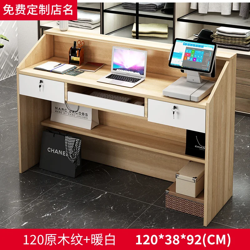 Bar Counter Cashier Counter Small Simple Counter Company Front Desk Reception Desk Beauty Shop Clothing Store
Bar Counter Cashier Counter Small Simple Counter Company Front Desk Reception Desk Beauty Shop Clothing Store