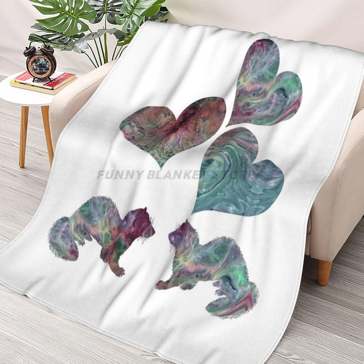 Ferrets Art Throws Blankets Collage Flannel Ultra-Soft Warm picnic blanket bedspread on the bed
Ferrets Art Throws Blankets Collage Flannel Ultra-Soft Warm picnic blanket bedspread on the bed