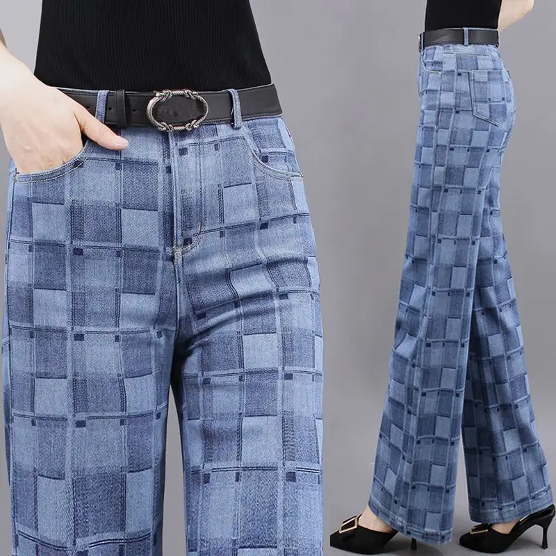 Pants for Woman Blue High Waist Shot Women's Jeans Straight Leg Trousers with Pockets A Emo Office Baggy Denim Harajuku Fashion
Pants for Woman Blue High Waist Shot Women's Jeans Straight Leg Trousers with Pockets A Emo Office Baggy Denim Harajuku Fashion