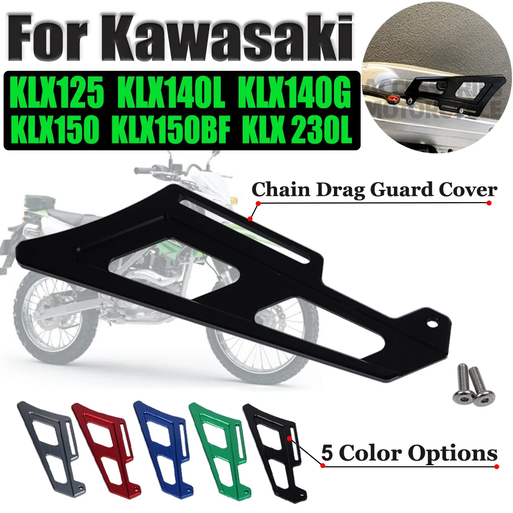 For Kawasaki KLX125 KLX140L KLX140G KLX150 KLX150BF KLX 230L KLX230R Motorcycle Accessories Sprocket Chain Cover Guard Protector
For Kawasaki KLX125 KLX140L KLX140G KLX150 KLX150BF KLX 230L KLX230R Motorcycle Accessories Sprocket Chain Cover Guard Protector