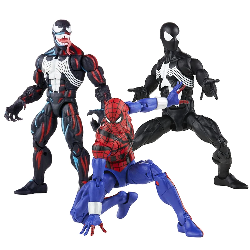 16cm Marvel Legends Venom Retro Spiderman Action Figure Deadpool Movable Figures Model Comics Avengers Symbiote Spider-Man Toys
16cm Marvel Legends Venom Retro Spiderman Action Figure Deadpool Movable Figures Model Comics Avengers Symbiote Spider-Man Toys