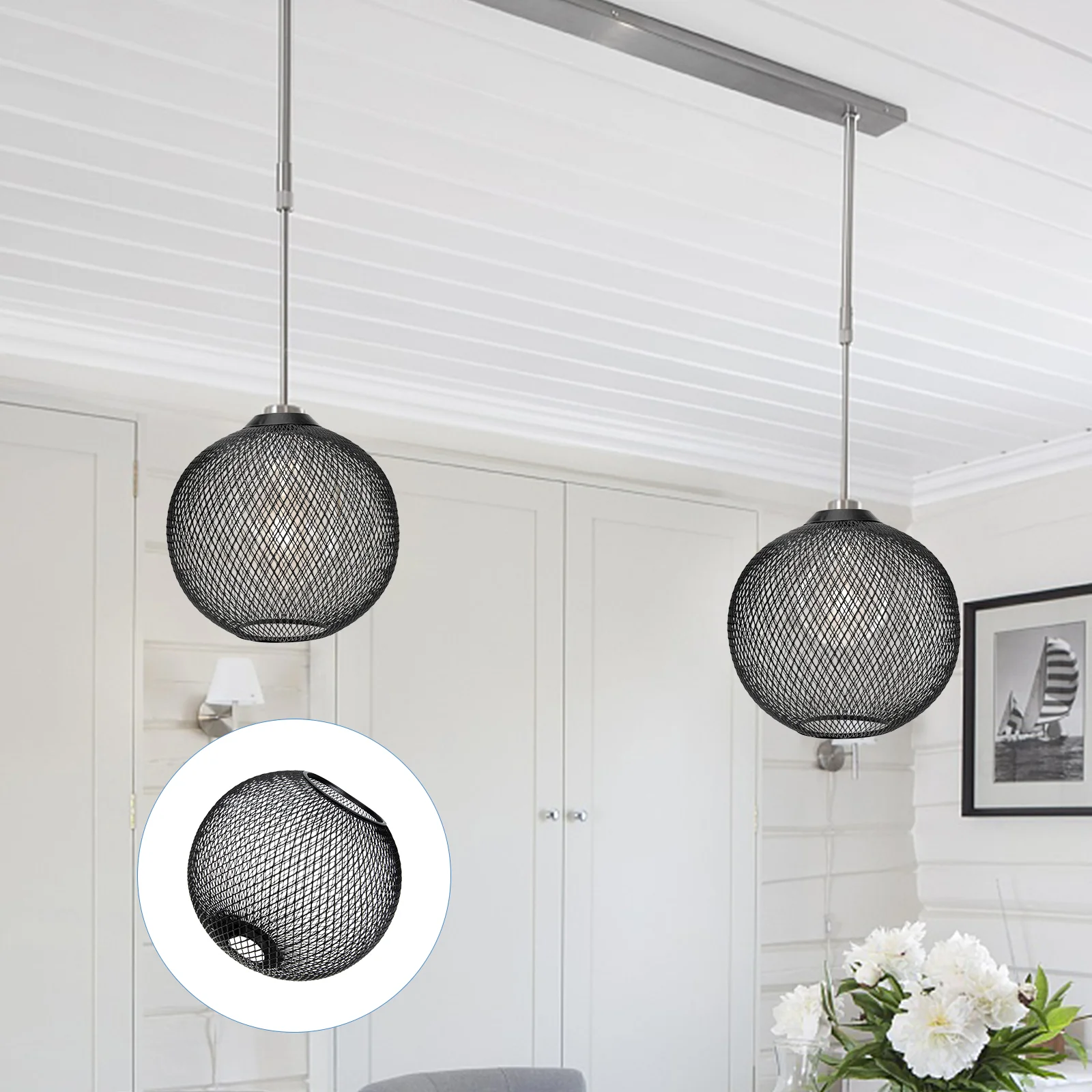 Lampshade Light Fixture Black Shades Chandelier Ceiling for Floor Covers Wrought Iron Table Small
Lampshade Light Fixture Black Shades Chandelier Ceiling for Floor Covers Wrought Iron Table Small