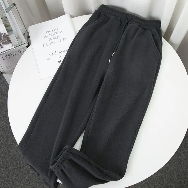 Deeptown Winter Fleece Harem Pants Women Korean Fashion High Waist Sweatpants Vintage Harajuku Loose Casual Female Trousers New
Deeptown Winter Fleece Harem Pants Women Korean Fashion High Waist Sweatpants Vintage Harajuku Loose Casual Female Trousers New
