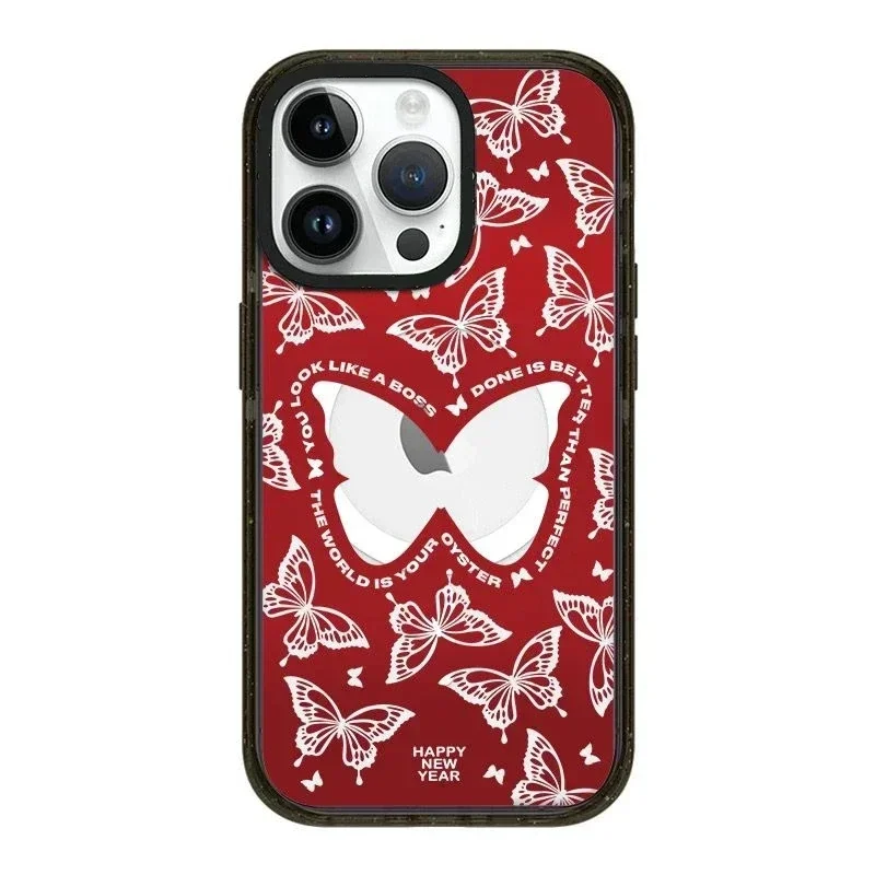 MagSafe Acrylic Ghost Butterfly New Year Phone Case Cover for iPhone 11 12 13 14 15 Pro Max Case for iPhone 15 ProMax
MagSafe Acrylic Ghost Butterfly New Year Phone Case Cover for iPhone 11 12 13 14 15 Pro Max Case for iPhone 15 ProMax