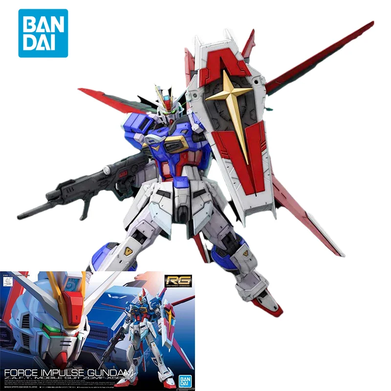 Bandai оригинальная аниме модель GUNDAM серии RG 1/144, экшн-фигурка FORCE IMPULSE GUNDAM, Сборная модель, игрушки, подарки для детей
Bandai оригинальная аниме модель GUNDAM серии RG 1/144, экшн-фигурка FORCE IMPULSE GUNDAM, Сборная модель, игрушки, подарки для детей
