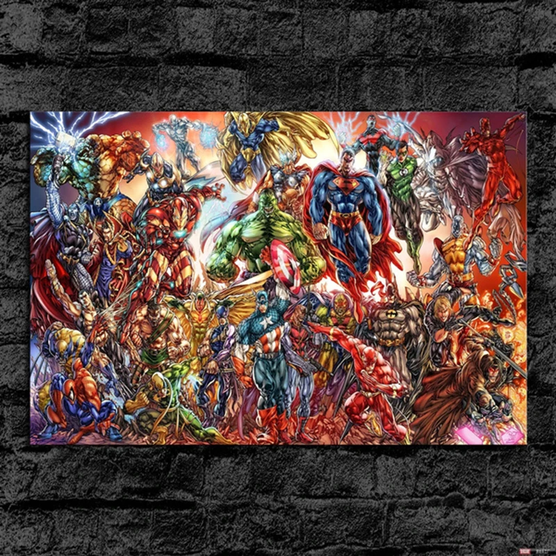 Comics Superheros HD Print Oil Painting on Canvas Posters and Prints Wall Art Picture Cuadros Home Decoration Room Decor
Comics Superheros HD Print Oil Painting on Canvas Posters and Prints Wall Art Picture Cuadros Home Decoration Room Decor