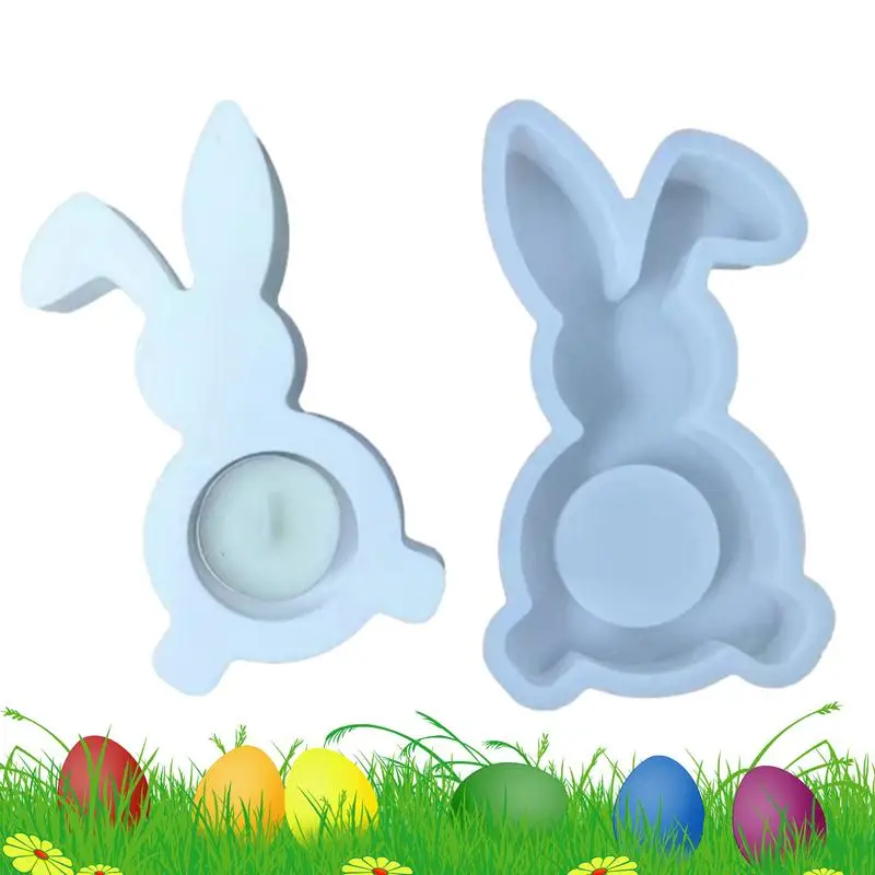 3D Easter Candlestick Mold Rabbit Silicone Mold Non-stick Epoxy Candle Wax Molds For DIY Handmade Resin Decoration Mould
3D Easter Candlestick Mold Rabbit Silicone Mold Non-stick Epoxy Candle Wax Molds For DIY Handmade Resin Decoration Mould