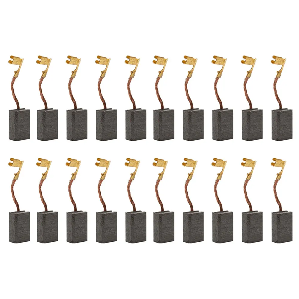 20pcs Angle Grinder Carbon Brushes Power Tool Graphite Brush For MKT GA4530R GA4534 JS1000 GA5030 Polishing Tool Accessories
20pcs Angle Grinder Carbon Brushes Power Tool Graphite Brush For MKT GA4530R GA4534 JS1000 GA5030 Polishing Tool Accessories