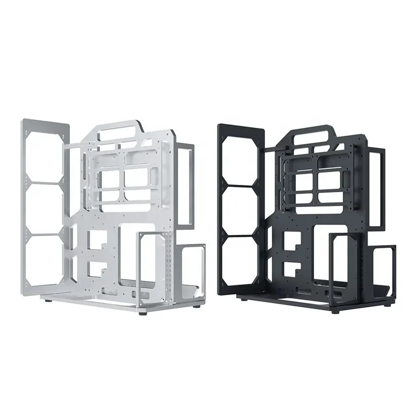Computer Case Aviation Aluminum Metal Simple Portable Open Ococoo Pc Water Cooled Rack Can Be Used With ITX Motherboard
Computer Case Aviation Aluminum Metal Simple Portable Open Ococoo Pc Water Cooled Rack Can Be Used With ITX Motherboard