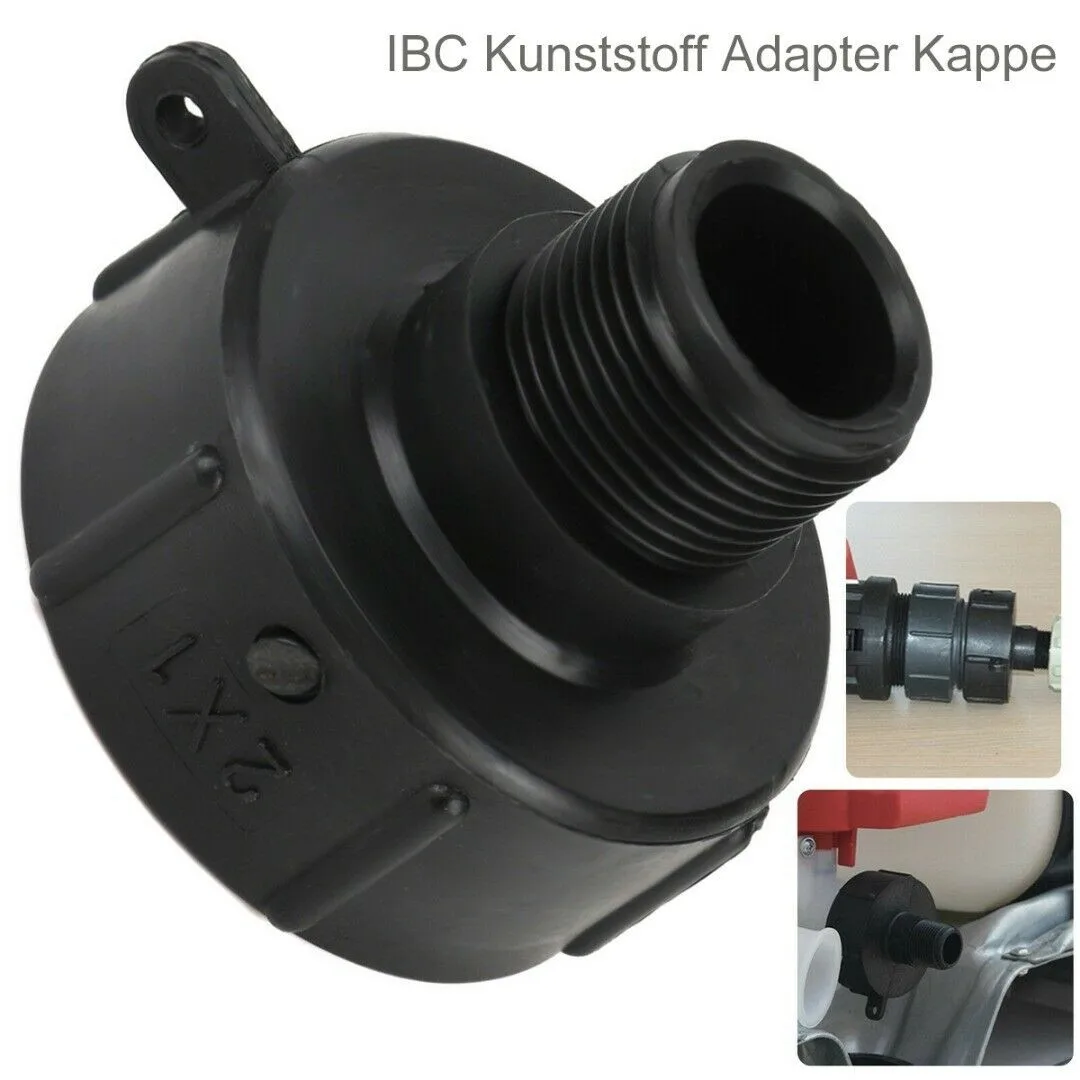 Connecting IBC Tank Adapter S60x6 55 / 60mm Hose Fitting Tool With Gasket IBC Water Tank PVC Plastic Water Tank
Connecting IBC Tank Adapter S60x6 55 / 60mm Hose Fitting Tool With Gasket IBC Water Tank PVC Plastic Water Tank
