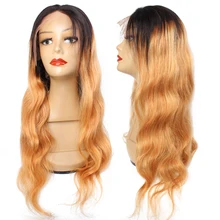 Brazilian Ombre Honey Blonde Lace Front Wigs 13x4 Human Hair Lace Frontal Wigs 1B27/30 Two Tone Color Body Wave Closure Wig
Brazilian Ombre Honey Blonde Lace Front Wigs 13x4 Human Hair Lace Frontal Wigs 1B27/30 Two Tone Color Body Wave Closure Wig
