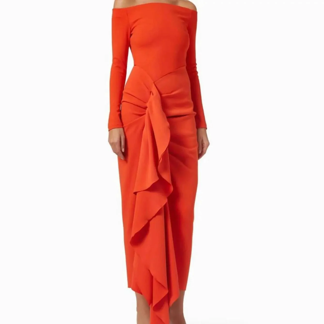 GIOIO Off Shoulder Luxury Formal Evening Dresses Sheath Long Sleeves فساتين سهرة Floor Length Elegant Prom Gowns Party Women
GIOIO Off Shoulder Luxury Formal Evening Dresses Sheath Long Sleeves فساتين سهرة Floor Length Elegant Prom Gowns Party Women