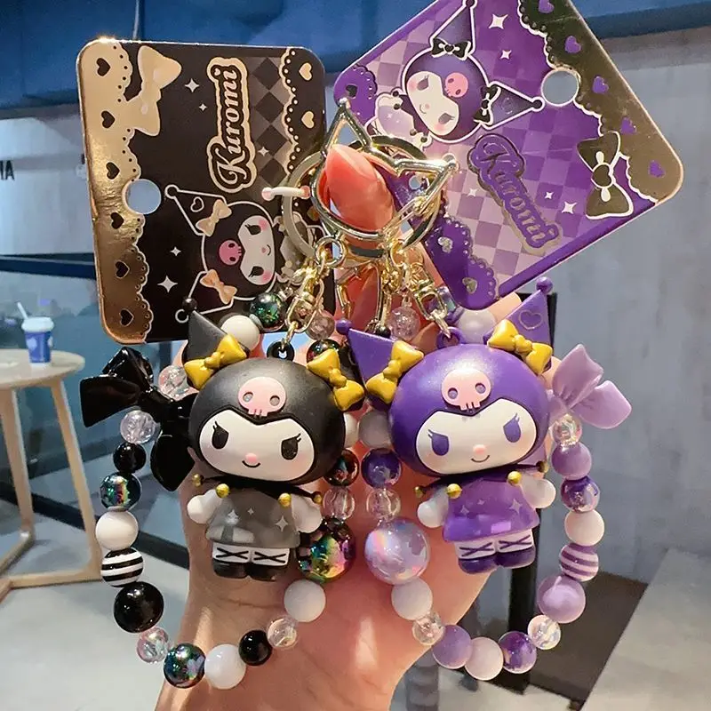New two-dimensional new Sanrio series shining star Kuromi anime cartoon keychain cute girls bag charm bracelet keychain
New two-dimensional new Sanrio series shining star Kuromi anime cartoon keychain cute girls bag charm bracelet keychain