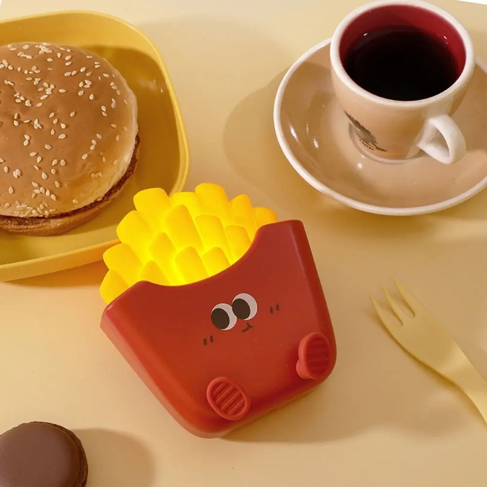 Eye Protection French Fries Night Light Creative Charge Table Top Decoration Atmosphere Lamp Cartoon Desk Lamp Birthday Gifts
Eye Protection French Fries Night Light Creative Charge Table Top Decoration Atmosphere Lamp Cartoon Desk Lamp Birthday Gifts