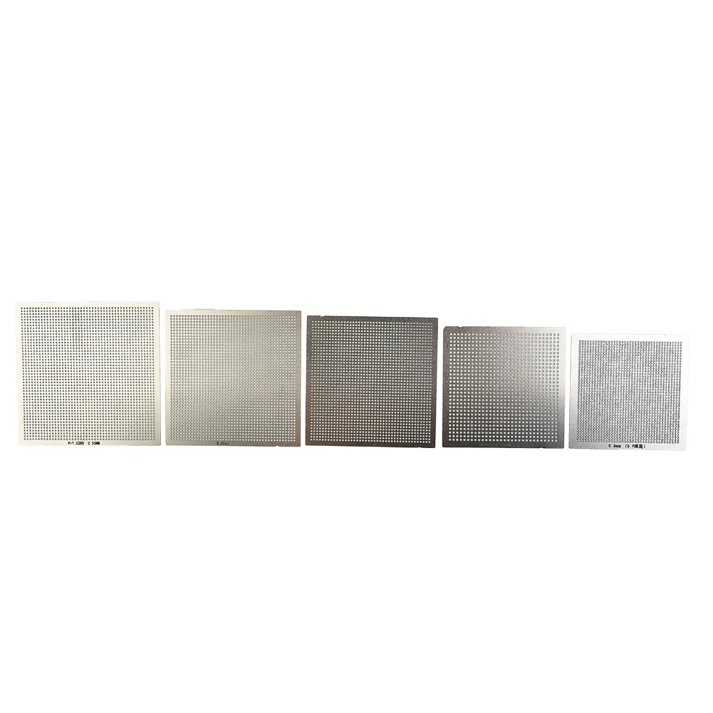 Pack Universal Stencil Directly BGA Reballing Rework Net Parts Reball Rework Steel Silver Replacement Replaces
Pack Universal Stencil Directly BGA Reballing Rework Net Parts Reball Rework Steel Silver Replacement Replaces