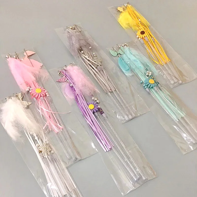 Cat Toy Wand Cats Kittens Cute Kitty Toys Teaser Stick with Feather Tassles Plush Wands Interactive Tassel Catnip Ribbon Kitten
Cat Toy Wand Cats Kittens Cute Kitty Toys Teaser Stick with Feather Tassles Plush Wands Interactive Tassel Catnip Ribbon Kitten