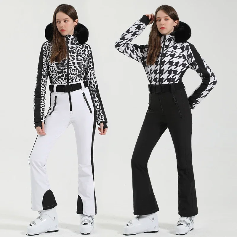 2024 Sports One Piece Skiing Jumpsuits Fur Hooded Women Snow Suits Outdoor Mountain Woman Overalls Windproof Snowboard Clothing
2024 Sports One Piece Skiing Jumpsuits Fur Hooded Women Snow Suits Outdoor Mountain Woman Overalls Windproof Snowboard Clothing