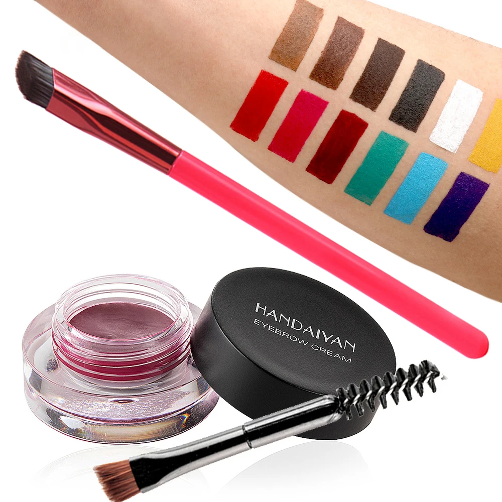3pcs/set Wild Eyebrow Brush 2 in 1 Lash Eyebrow Brush With Eyebrow Cream Set Hairline Pastes Wax Eyebrow Styling Makeup
3pcs/set Wild Eyebrow Brush 2 in 1 Lash Eyebrow Brush With Eyebrow Cream Set Hairline Pastes Wax Eyebrow Styling Makeup