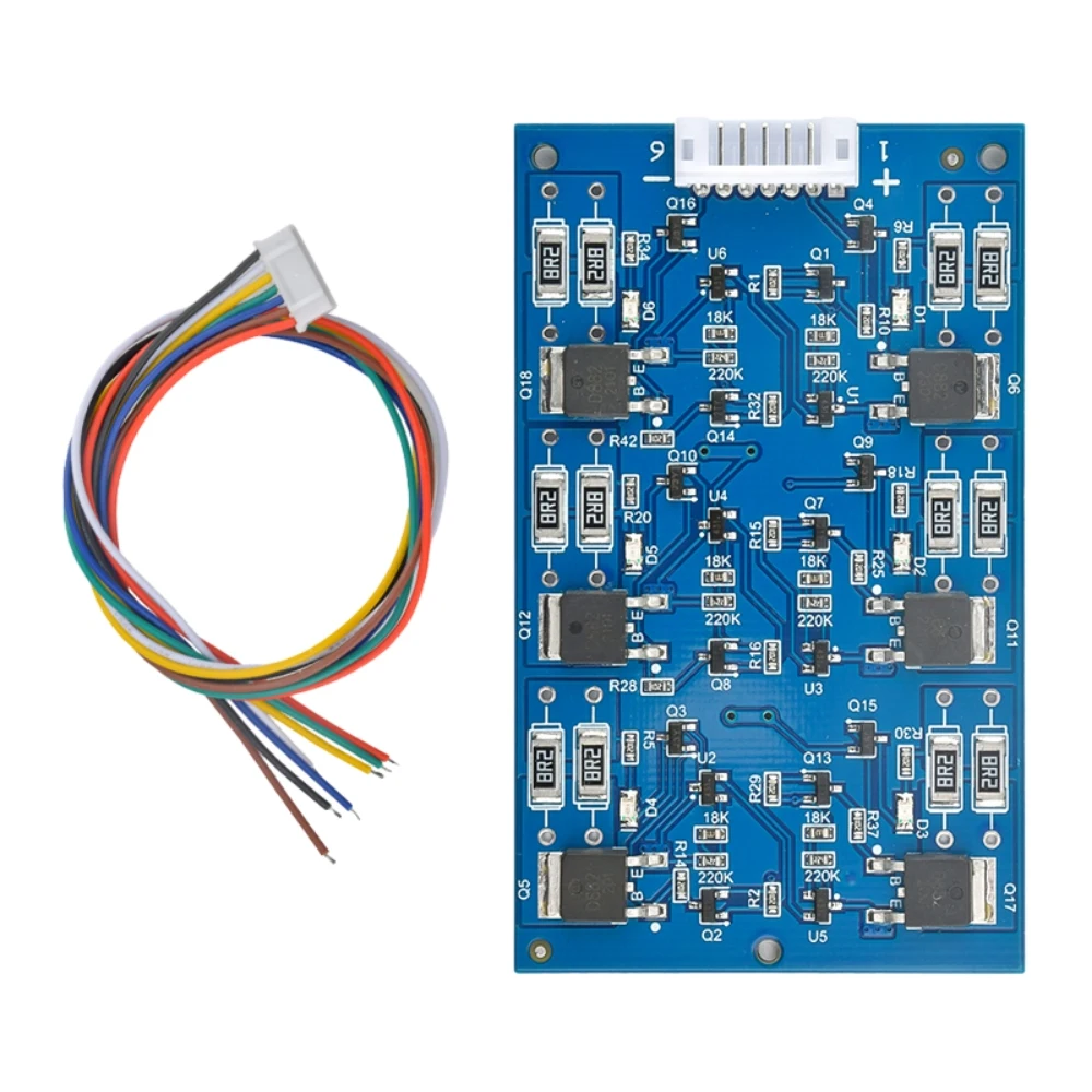 6S 16V Balance Board Equalization Circuit Lithium Titanate Battery Protection Board Super Farad Capacitor Protection Board
6S 16V Balance Board Equalization Circuit Lithium Titanate Battery Protection Board Super Farad Capacitor Protection Board