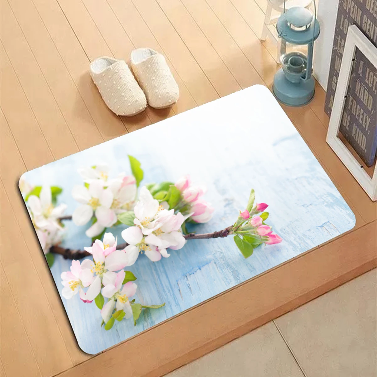 The apple blossom pattern Entrance Doormat Printed Anti-Slip Bath Mat Kitchen Living Room Bathroom Area Rugs Indoor Outdoor
The apple blossom pattern Entrance Doormat Printed Anti-Slip Bath Mat Kitchen Living Room Bathroom Area Rugs Indoor Outdoor