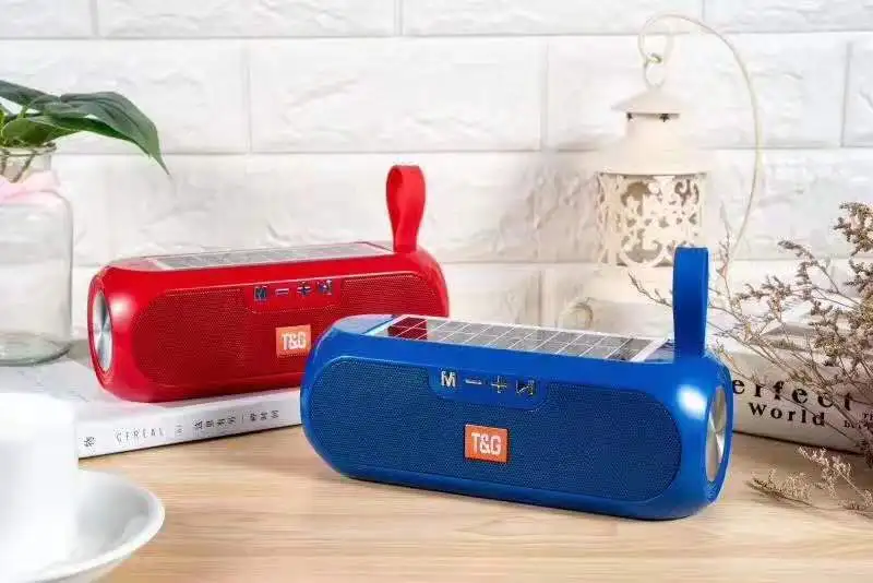 Altavoz Bluetooth con carga Solar TG182 para conducción al aire libre, altavoces portátiles con tarjeta de memoria, interconexión TWS, regalo para hombre y mujer Altavoz Bluetooth con carga Solar TG182 para conducción al aire libre, altavoces portátiles con tarjeta de memoria, interconexión TWS, regalo para hombre y mujer