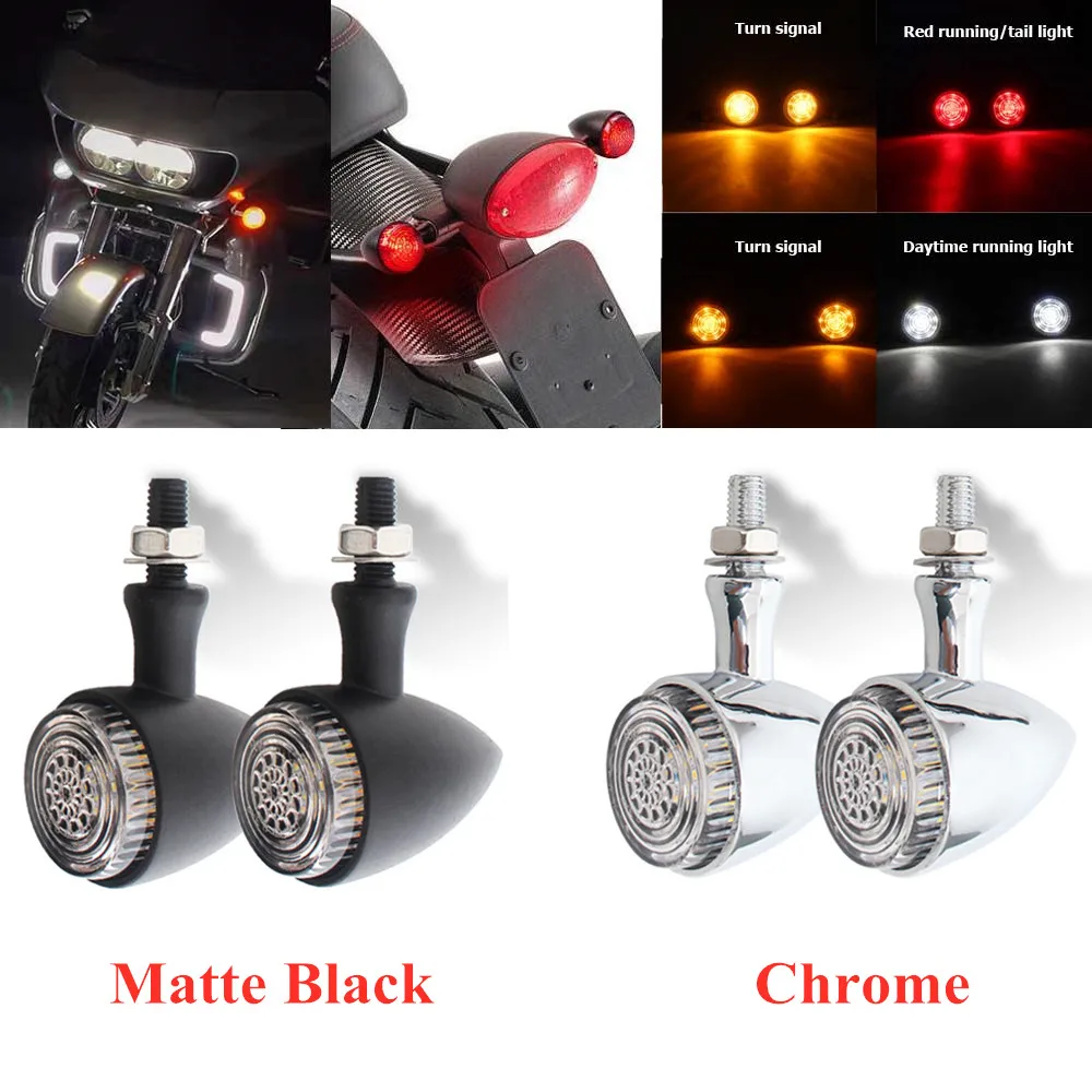 Motorcycle Led Turn Signal Light Indicator Amber Flashing Lights Blinker DRL Signal Lamp Tail light For Kawasaki Yamaha Harley
Motorcycle Led Turn Signal Light Indicator Amber Flashing Lights Blinker DRL Signal Lamp Tail light For Kawasaki Yamaha Harley