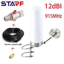 For Helium RAK Miner 12 DBI 915MHZ Antenna For Calchipconnect RAK Nebra Bobcat Syncrobit 3meter Cable Omni Antenna
For Helium RAK Miner 12 DBI 915MHZ Antenna For Calchipconnect RAK Nebra Bobcat Syncrobit 3meter Cable Omni Antenna