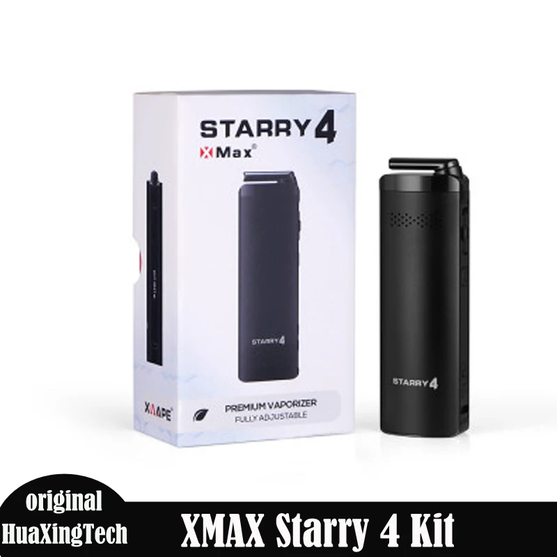 Original XMAX STARRY 4 Kit Dry Herb Vaporizer Ceramic Heating Chamber 2550mAh Replaceable 18650 Battery Magnetic Mouthpiece Vape
Original XMAX STARRY 4 Kit Dry Herb Vaporizer Ceramic Heating Chamber 2550mAh Replaceable 18650 Battery Magnetic Mouthpiece Vape