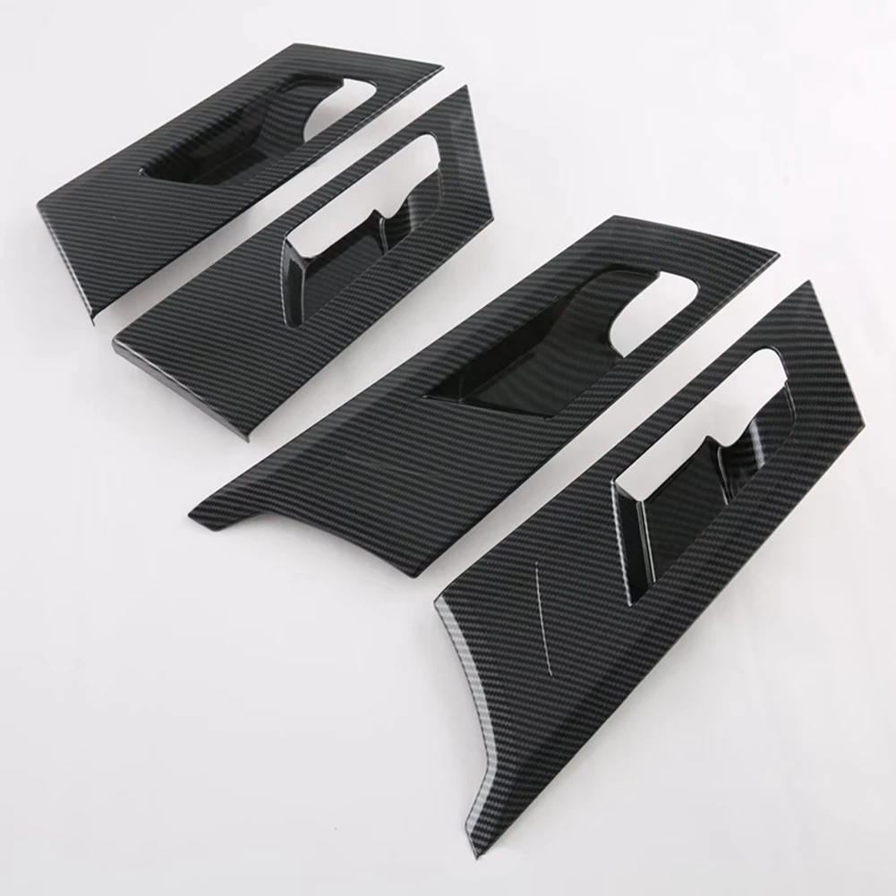 Handle Bowl Decorative Sticker Interior Trim 4pcs Car Accessories Carbon Fiber Door Handle Bowl Cover Brand New
Handle Bowl Decorative Sticker Interior Trim 4pcs Car Accessories Carbon Fiber Door Handle Bowl Cover Brand New