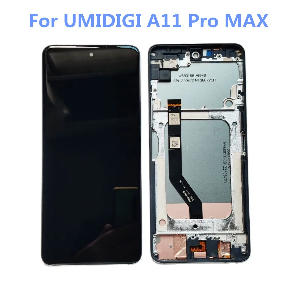 Original New For UMIDIGI A11 Pro MAX 6.8inch Cell Phone LCD Display Repiar Assembly Sensor Digitizer Touch Screen Parts Panel
Original New For UMIDIGI A11 Pro MAX 6.8inch Cell Phone LCD Display Repiar Assembly Sensor Digitizer Touch Screen Parts Panel