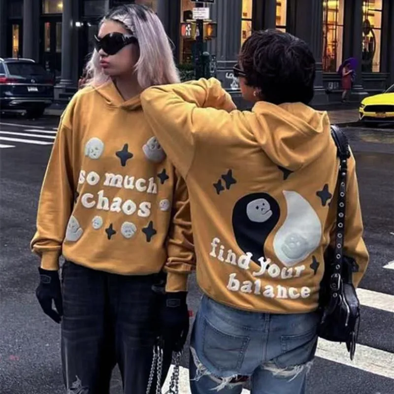 Autumn New Loose Gothic Pattern Foaming Printed Oversize Hoodie Trend Casual Versatile High Street Couple Cotton Sweatshirts Y2k
Autumn New Loose Gothic Pattern Foaming Printed Oversize Hoodie Trend Casual Versatile High Street Couple Cotton Sweatshirts Y2k