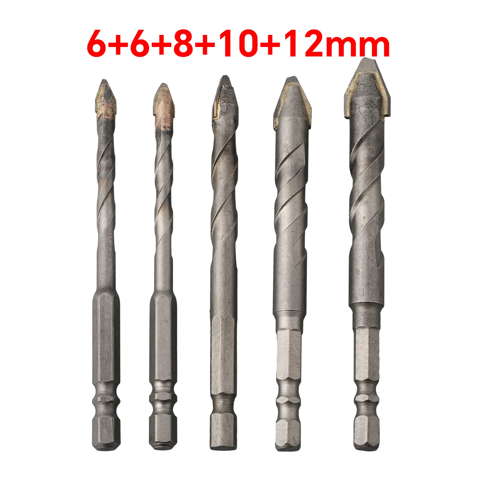 5pcs Eccentric Drill Bit Kit 6 6 8 10 12mm Alloy Steel Hex Drill Bit Set Eccentric Drill Crooked Head For Bubble Bricks
5pcs Eccentric Drill Bit Kit 6 6 8 10 12mm Alloy Steel Hex Drill Bit Set Eccentric Drill Crooked Head For Bubble Bricks