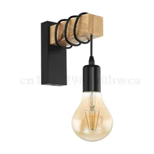 Iron Wood Nordic Black E27 Wall Light Fixture Lampara Pared Stairs Led Light Lamps For Home Lampara De Pared
Iron Wood Nordic Black E27 Wall Light Fixture Lampara Pared Stairs Led Light Lamps For Home Lampara De Pared