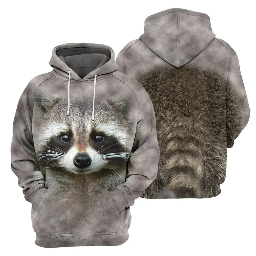 New Animal Series 3D Raccoon Print Hoodie Sweatshirt Men's and Women's Street Original Stay Pullover Casual Fashion Sudaderas
New Animal Series 3D Raccoon Print Hoodie Sweatshirt Men's and Women's Street Original Stay Pullover Casual Fashion Sudaderas