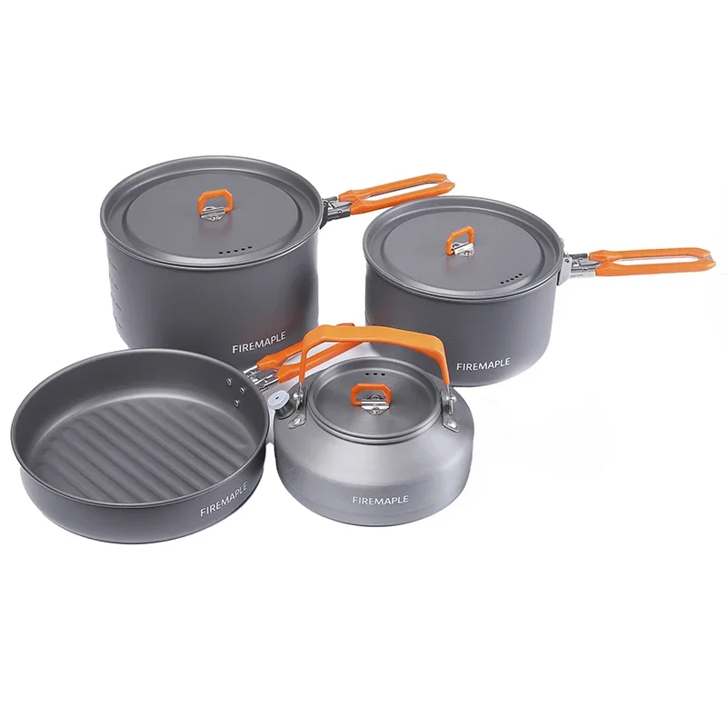 Fire Maple Aluminium Alloy Camping Frying Pans Cooking Kit Water Kettle Pan Pot Outdoor Travel Hiking Picnic Supplies Equipment
Fire Maple Aluminium Alloy Camping Frying Pans Cooking Kit Water Kettle Pan Pot Outdoor Travel Hiking Picnic Supplies Equipment