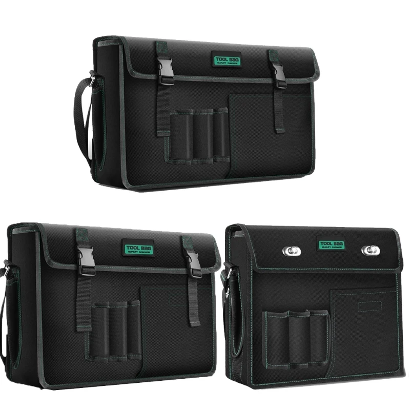 Convenient Tool Bag Three Section for Effortless Tool Storage with Shoulder Strap Zipper Closure Essential for Handyman
Convenient Tool Bag Three Section for Effortless Tool Storage with Shoulder Strap Zipper Closure Essential for Handyman