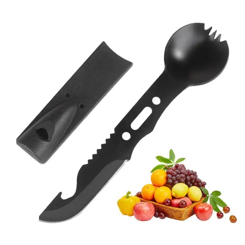 Multifunctional Camping Fork Camping Spoon Fork Cutter With Bottle Opener And Whistle Fork/Spoon/Cutter/Bottle Opener Combo For
Multifunctional Camping Fork Camping Spoon Fork Cutter With Bottle Opener And Whistle Fork/Spoon/Cutter/Bottle Opener Combo For