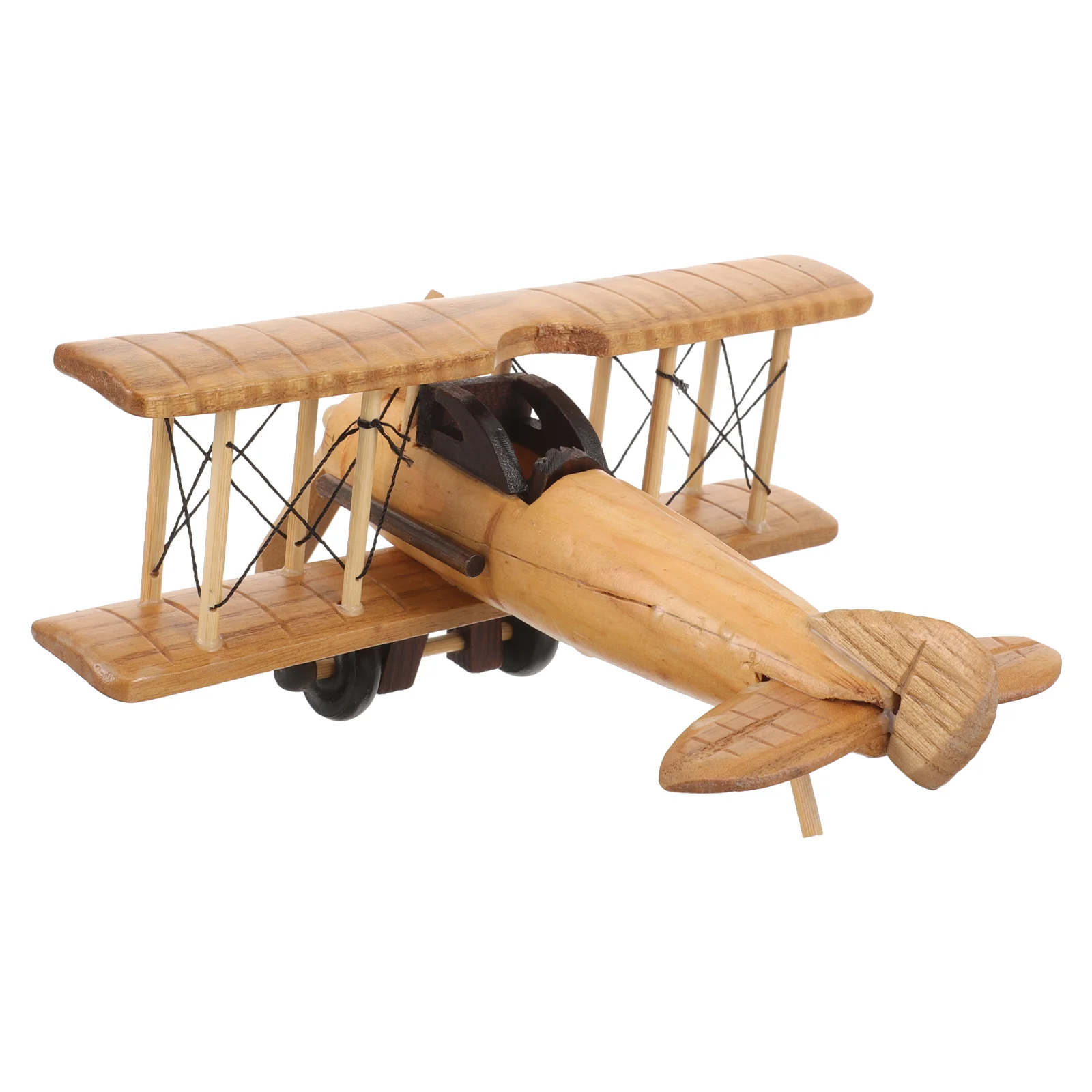 Retro Wooden Plane Toys Vintage Model Crafts Airplane Room Decor Ornament Miniature
Retro Wooden Plane Toys Vintage Model Crafts Airplane Room Decor Ornament Miniature