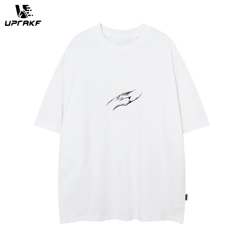 UPRAKF T Shirt Streetwear Loose Fashion Summer Hip Hop Top Short Sleeve Vintage Simple Design Black White
UPRAKF T Shirt Streetwear Loose Fashion Summer Hip Hop Top Short Sleeve Vintage Simple Design Black White
