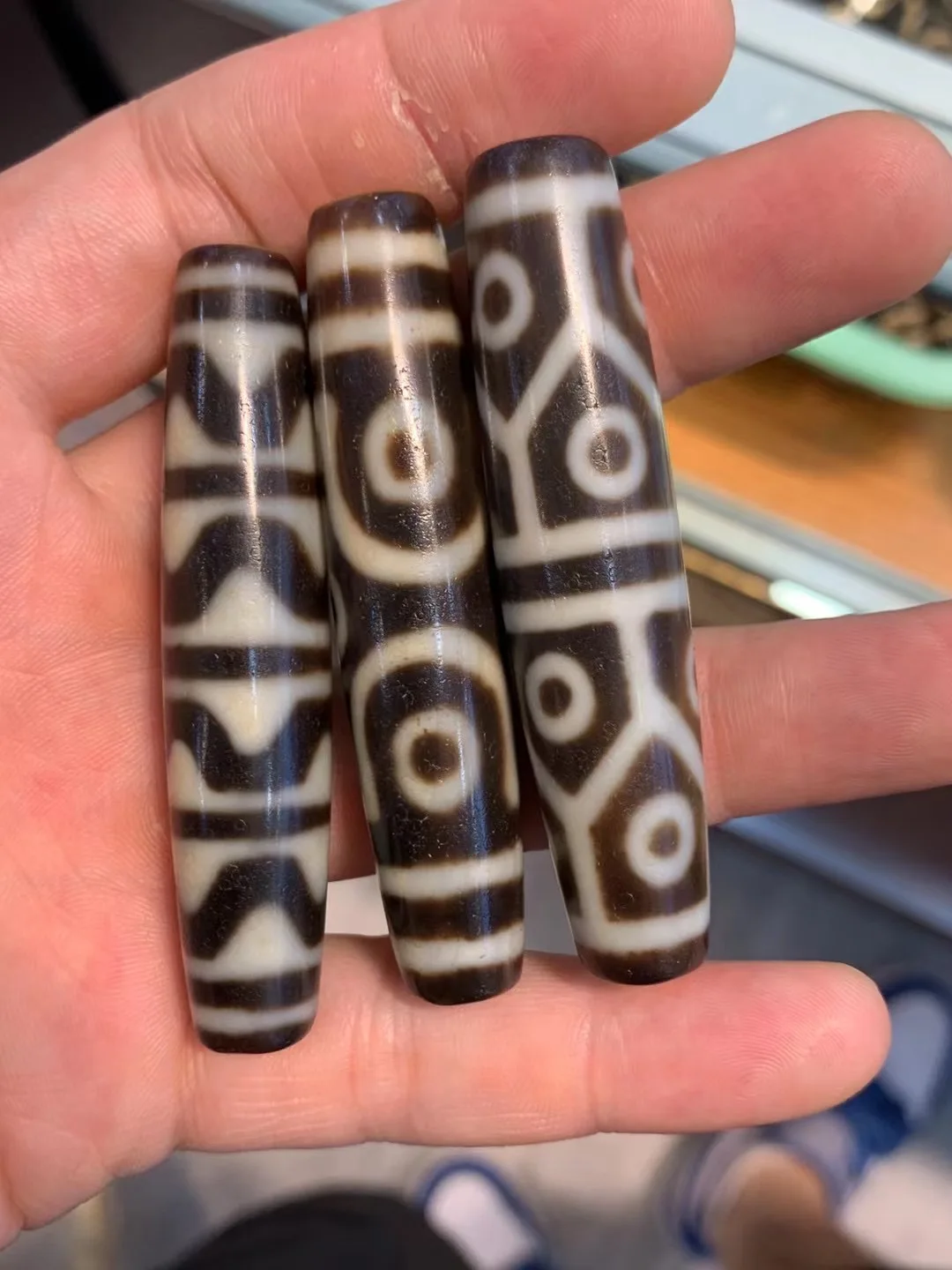 Price for one Bead Energy Tibetan 4A Top Oily Patina Old Agate dZi Bead Totem Pendant Timestown RPL230601d
Price for one Bead Energy Tibetan 4A Top Oily Patina Old Agate dZi Bead Totem Pendant Timestown RPL230601d